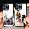 French Bulldog Dog Pug Design Plating Phone Case For Xiaomi Poco X5 X6 X7 X8 Pro Max F8 Ultra F7 M8 M7 M5S Redmi 15C 15 14C 13C