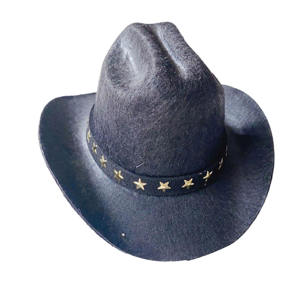 Fashion Cowboy Hat for Cats Dogs Festival Party Pet Cowboy Cap Puppy Costume Lovely Tiny Top Hat Headgear for Teddydogs