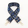 New Wide Jacquard Adjustable Crossbody Shoulder Strap - Women's Bag Accessory