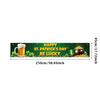 Vertical Decorative Banner Irish Banner Decorative Celebration Background Happy Celebration St Patrick's Backdrop for Event