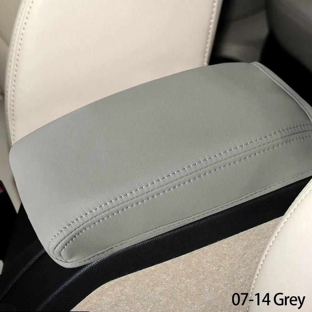 Capac cutie cotieră mașină Capac consolă centrală Capac cotieră Husă din piele din microfibră pentru Skoda Octavia 2007-2014 2015-20 Capac cutie cotieră