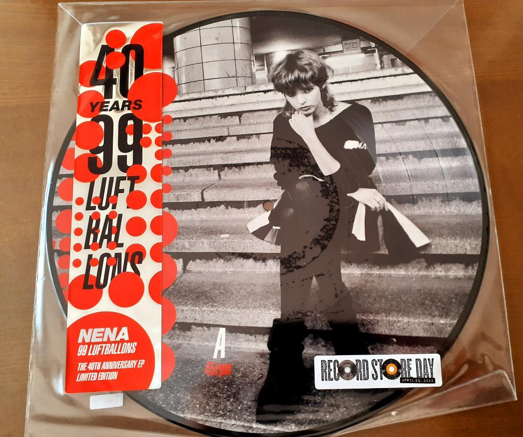 

[USED] Nena 40th Anniversary Rock Balloon 99 EP Picture Disc 12 Record