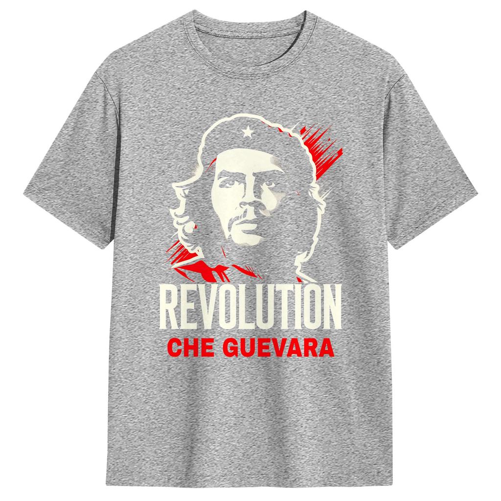 Che Guevara T Shirt Beach Harajuku T Shirts Pure Cotton ONeck Oversized Top Tees Short Sleeve Vintage Tshirt