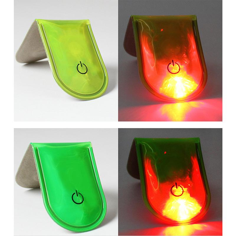 Magnetická klipová lampa Hands-free LED svítilna Bezpečnostní noční světlo pro kojení Chůzi Běh Nouzové Reflexní světelný pásek