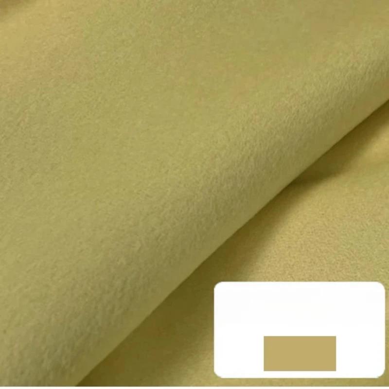 2025 Autumn and Winter New All-Australian Wool Single-sided Cashmere Fabric High-end Custom Short Wool Coat Wool Fabric