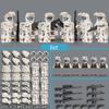 Military Special Forces MOC Building Block SWAT Ghost Commando Figures Police Soldiers Army Gun Weapons Children's Toy Gifts