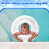 Inflatable Transparent Sequin Swimming Ring, Adult Thick PVC Inflatable Swimming Ring