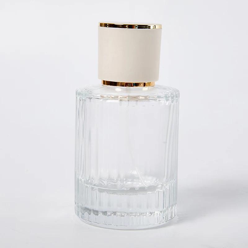 30ML 50ML Luxus Parfüm Glas Sprühflasche Tragbar Klar Kosmetik Alkohol Zerstäuber Hohe Kapazität Leere Flaschen Nachfüllbar