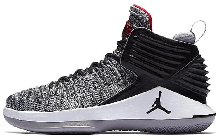 Jordan Air Jordan 32 Mid MVP BG Dämpfung Rutschfest Mittelhoch Performance Basketballschuhe Damen Schwarz aa1254-002 38 gray