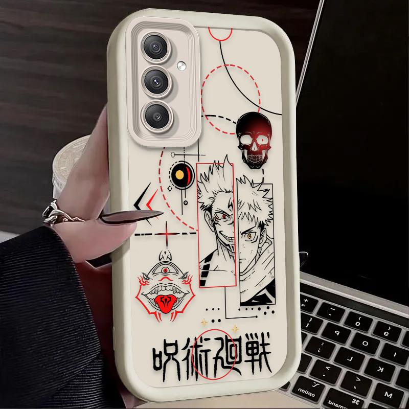 Jujutsu Kaisen Het Nytt Telefonfodral För Samsung Galaxy A54 A05 A05S A34 A24 A14 A53 A33 A23 A13 A52 A52S A71 A51 A31 A50 Skydd
