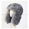 Faux Fur Hat Women Men Winter Warm Ear Protection Beanie Outdoor Snow Hiking Cap
