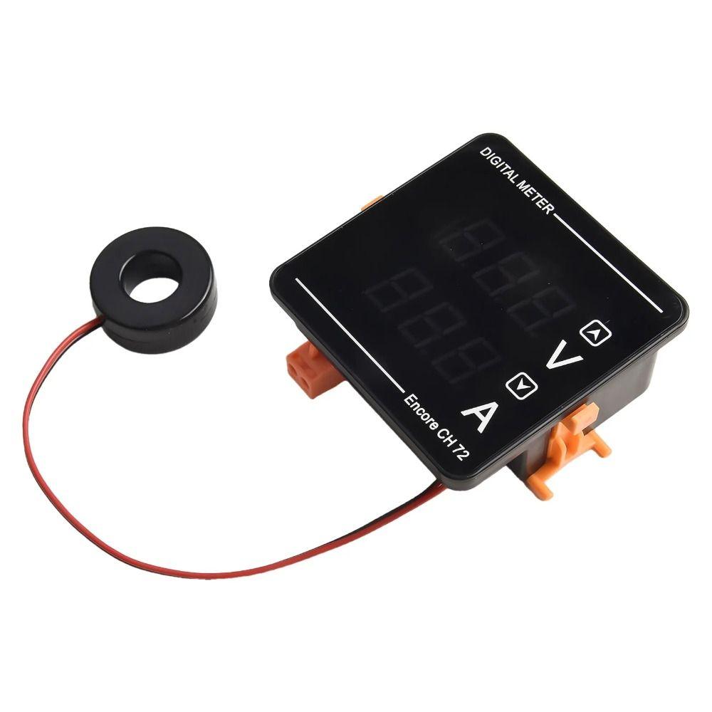 Simultaneous AC Readings AC Ammeter Voltmeter Frequency Measuring Instrument  Electrical Monitoring