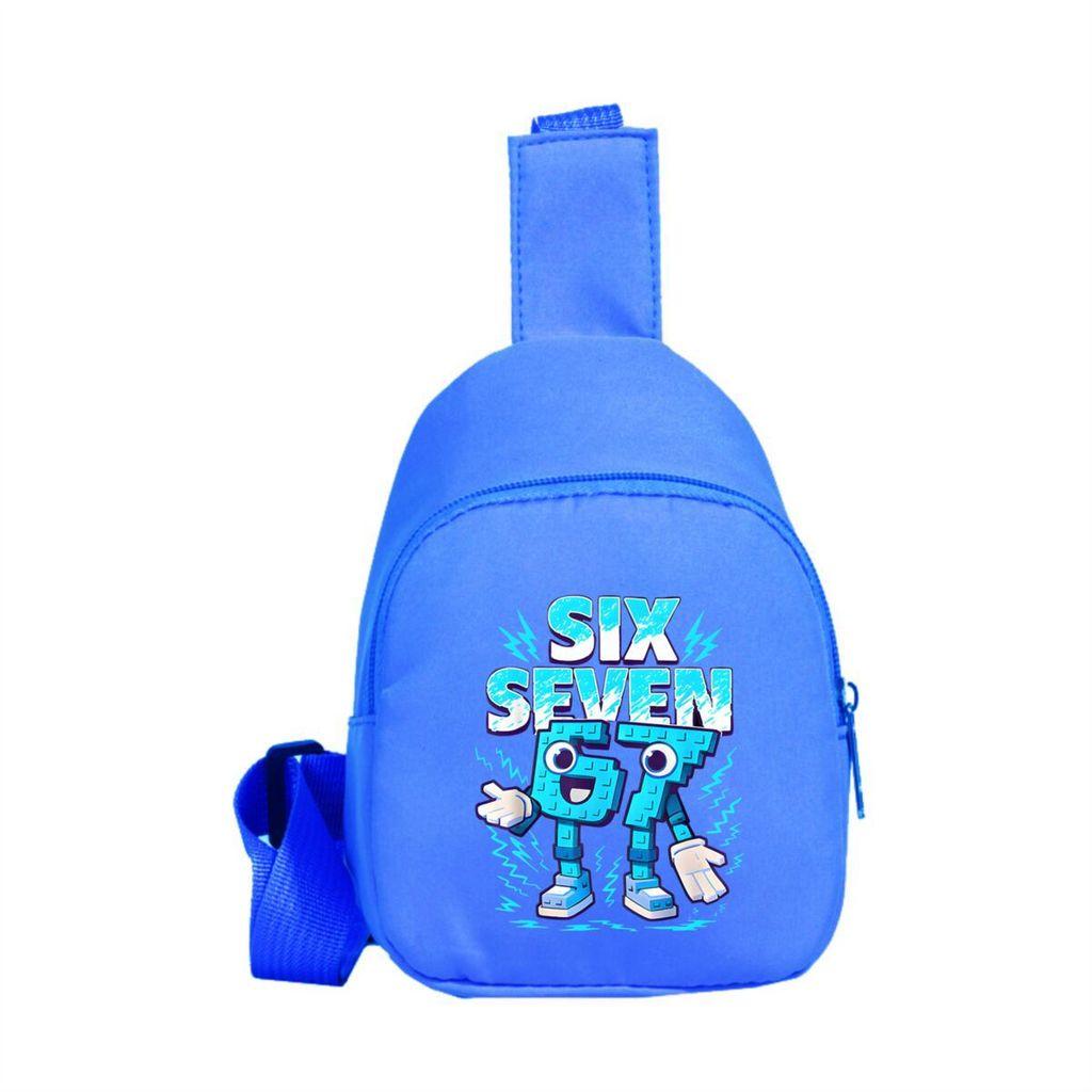 

Steal a Brainrot 67 Printed Student Lightweight Breast Bag Casual Messenger Bags