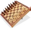Children's Wooden Chess Board Game - Educational and Early Learning Toy for All Ages