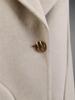 2026 Autumn/Winter Women's Petite Double-Sided Cashmere Lapel Coat - Short Solid Color Woolen