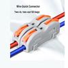 IRIR Quick Press-Type 2-In 2-Out LED Wire Connectors