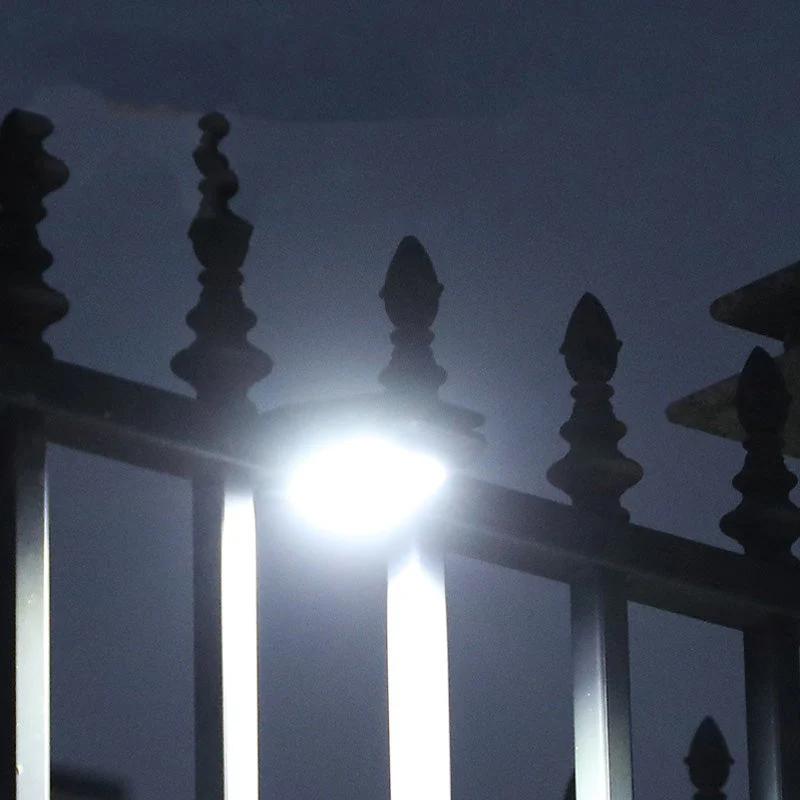 Outdoor LED Solar Clip Ligh 3 Modes Motion Sensor Lamp Waterproof Wall Lighting For Fences Garages Balconies Local Warehouse