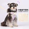 Dog Chest Strap Bow Soft Comfortable Sweet Dogs Traction Rope Puppy Accessories for Small Dogs Dog Harness