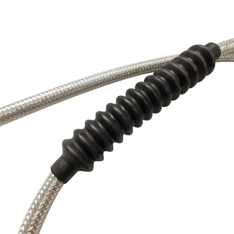 For Harley Sportster / Electra Tour Glide / Road King Motorcycle Braided Stainless Steel Clutch Cable