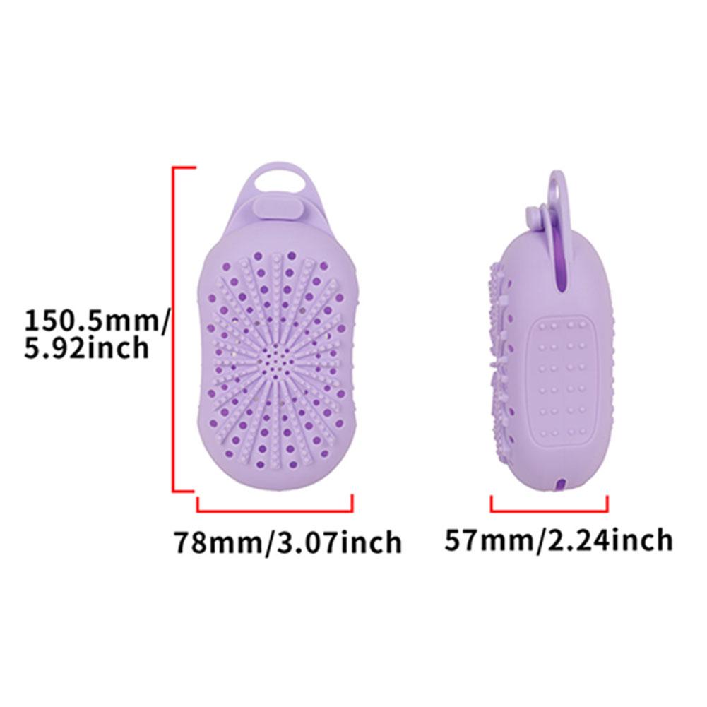 For All Skin Types Bubble Maker 2-in-1 High-quality Silicone Soap Bag Gentle Exfoliation Soap Keeps Dry More Durable