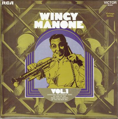 LP Record WINGY MANONE - Wingy Manone, Vol. 1 RD8050 RCA Victor, RCA 1969 UK Jazz Used