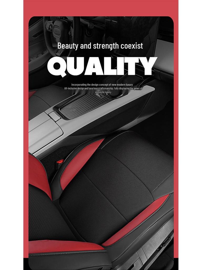 Lynk&Co 08 Seat Cover: Full Coverage, Four Seasons, Full Surround Leather Cushion.