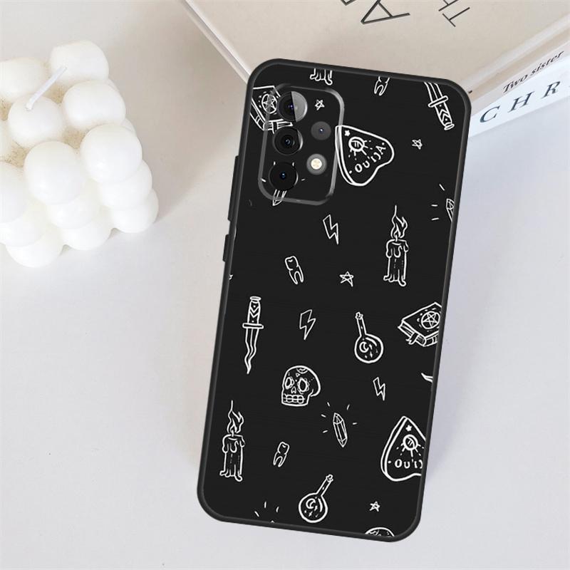 Gothic Halloween For Samsung Galaxy A05 A06 A16 A26 A54 A34 A14 A22 A32 A52 A55 A35 A15 A53 A13 A36 A56 Case