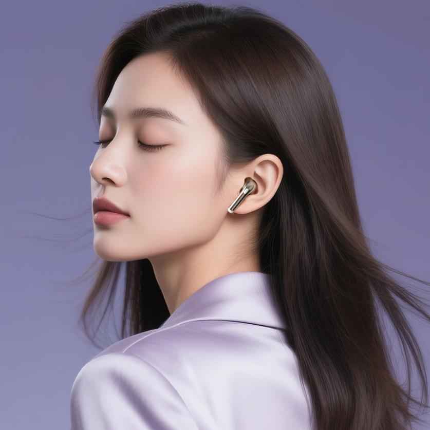Edifier Wireless Bluetooth Earphones, Bluetooth V6.0, Spatial Sound, Translation Earphones, Purple