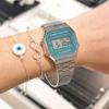 CASIO Women's VINTAGE Series Blue Watch A168WEM-2 (Unisex) Japanese Korean Watches A168WEM 2