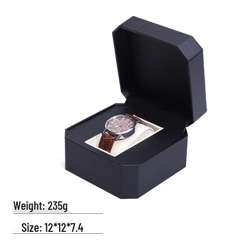 PU Watch Box: Flip-Top Display & Storage for a High-End Feel