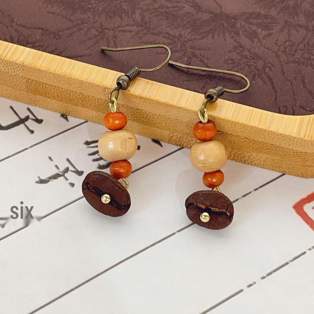 Yunnan Artistic Ethnic Fruit Earrings: Retro Natural Forest Style Design