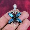 Labradorite Pendant, Handmade Gemstone 925 Sterling Silver Pendant Antique Jewelry, For Gift Silver Jewelry