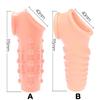 Cock Ring Penis Sleeve Penis Enlargement Granule Clitoris G-spot Stimulate Delay Ejaculation Anal Plug Sex Toys For Men Sex Shop