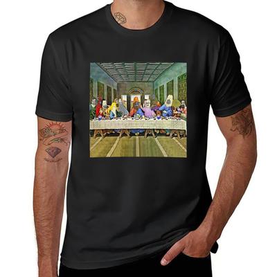 Last Supper of Browntown 2 Mike Nolan Big Lez Show T-Shirt Kawaii Clothes Animal Prinfor Boys Quick-drying T Shirts for Men