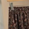 Women's Summer Cottagecore Floral Midi Skirt - Vintage Fresh A-Line Silhouette for Slimming & Elegant Look