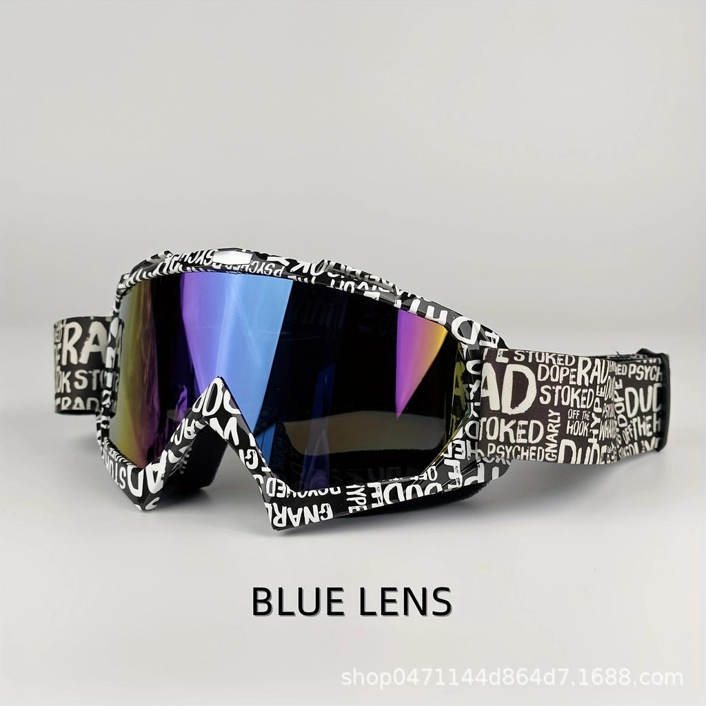 Goggles Riding Glasses Outdoor Motorcycle Off-Road Goggles ATV Men's and Women's Mountain Bike Bike Windshield Lenses