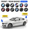 LYKFV1 74mm 82mm Car Emblem Logo Rear Trunk Badge for BMW E46 E39 E87 E90 E28 E53 E30 E60 E34 E36 E61 E62 E70 E91 E92 Car Accessories
