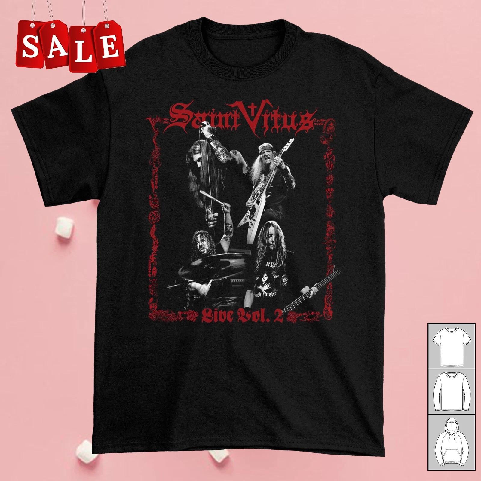 New Saint Vitus Band Gift For Fans Unisex S-5XL Shirt JM396 3XL