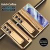 Plating with Screen Protector Cover for Samsung Galaxy Z Fold 8 Ultra 7 6 5 4 Fold8 5G S Pen Slot Hinge Protection Case