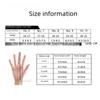 International Adult Latex Fingerless Breathable Thickened Goalkeeper Gloves
