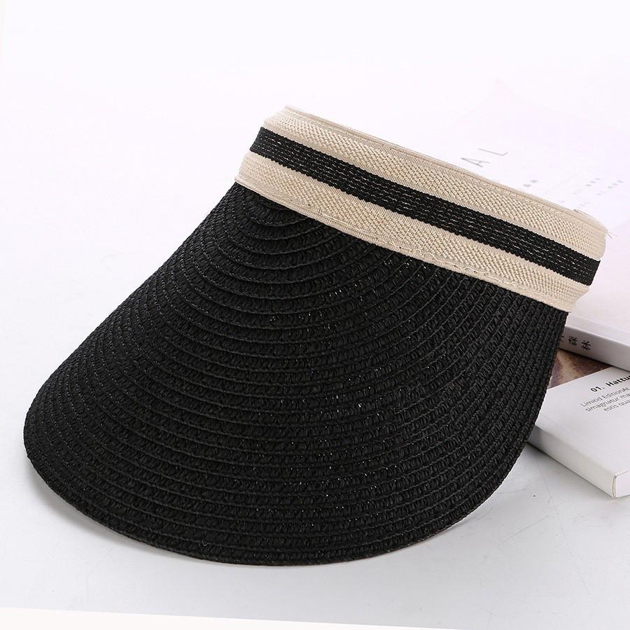 High-quality Korean Bowknot Top Hat Straw Hat Duck Tongue Hat Women's Summer Sunshade Beach Hat