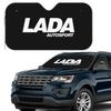 Lada Autosport Logo (white) Sunshade Windscreen Car Front Windshield Window Sun Visor Accessories Covers