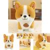 Entzückendes Corgi Plüschtier Weiches Stofftier Gelbe Hundepuppe Perfektes Geschenk für Mädchen