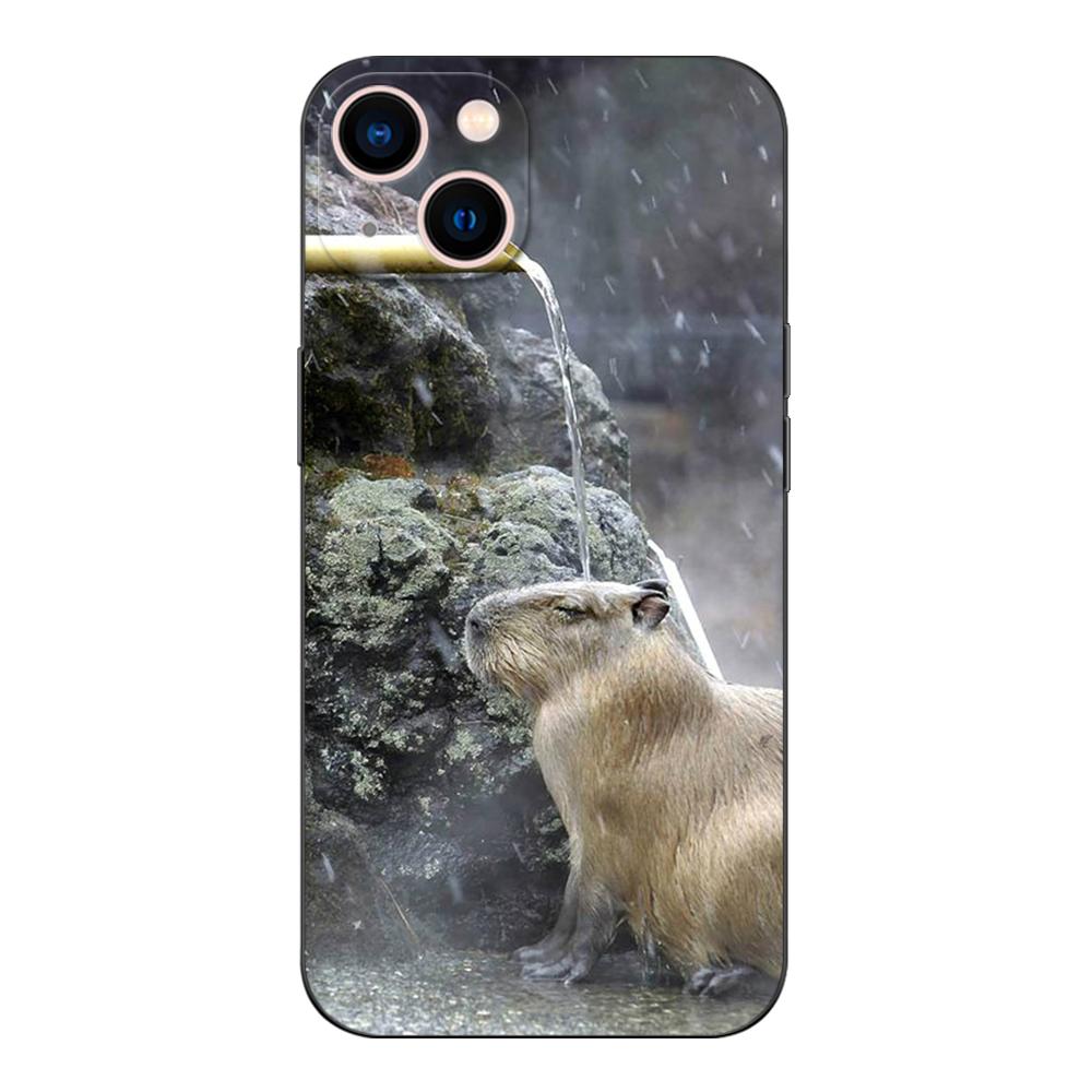 Black Tpu Case For Vivo Y01 Y2 Y12S Y12A Y50 Y15 Y15A Y15S Y17 Y3 Y11 Y50 Y50T Y51S 2019 2020 5G Capybara