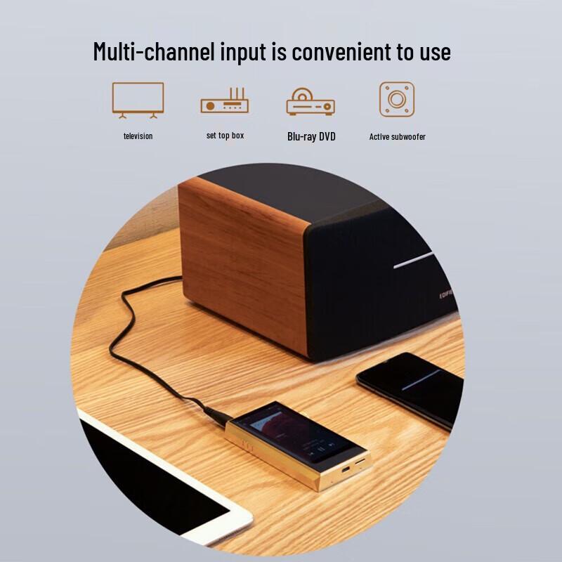 Edifier D12 2.0 Channel Desktop Bluetooth Speaker