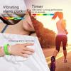 Vibration Wake-Up Silent Wristband Waterproof LED Digital Smart Bracelet Sports Watch Student Life