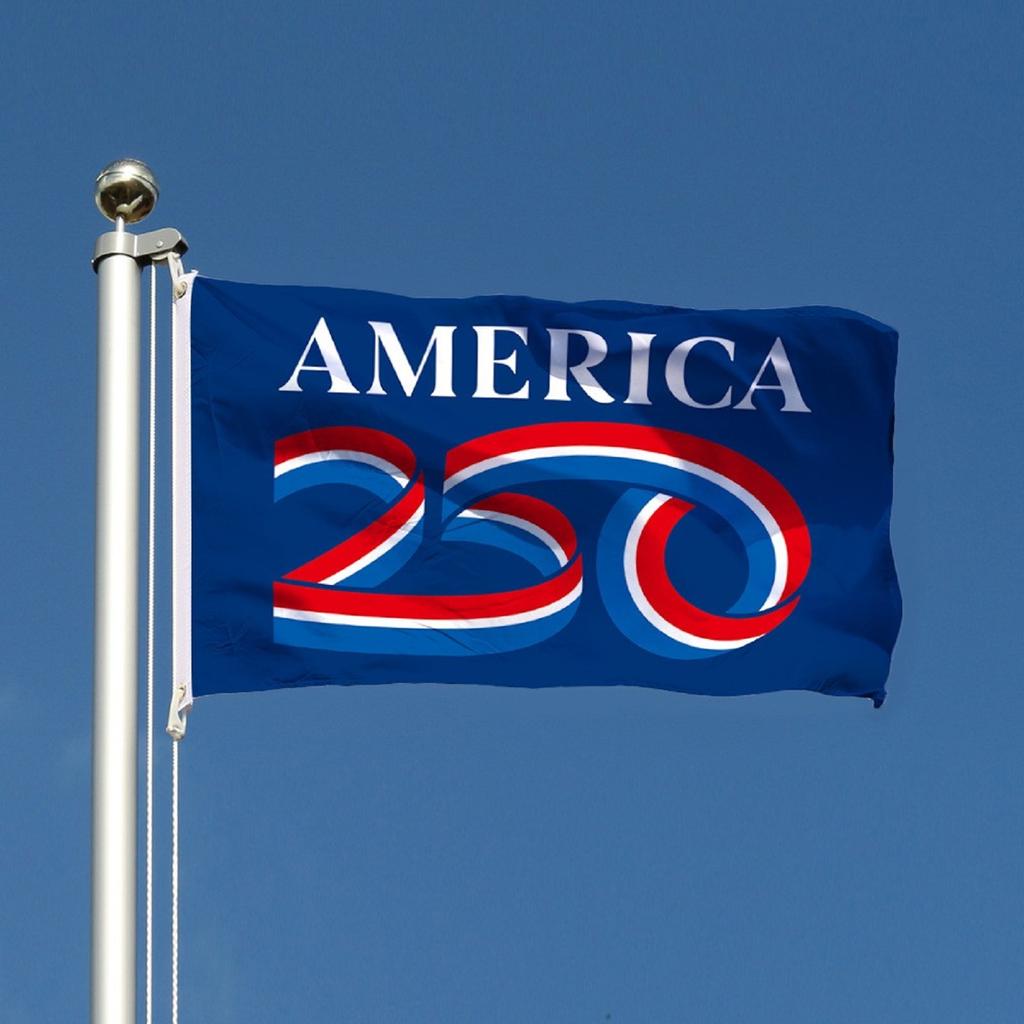 USA:s 250-årsjubileumsflagga
