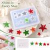 Five Pointed Star Silicone for Epoxy Resin, Multi-Size Resin Casting for DIY Jewelry Making