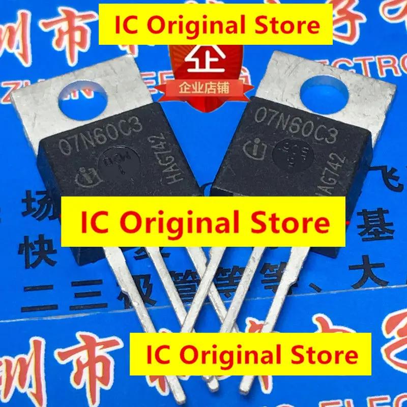 

10pcs 07N60C3 A New Spot TO-220 600V 7A 07N60 Field Effect Tube Triode Into The Chip SPP07N60C3