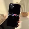 Puerto Rico Flag Phone Case For iPhone 16 14 13 12 11 15 17 Pro Max 13 Mini 15 16 Plus 16e 17 Air Cover Funda